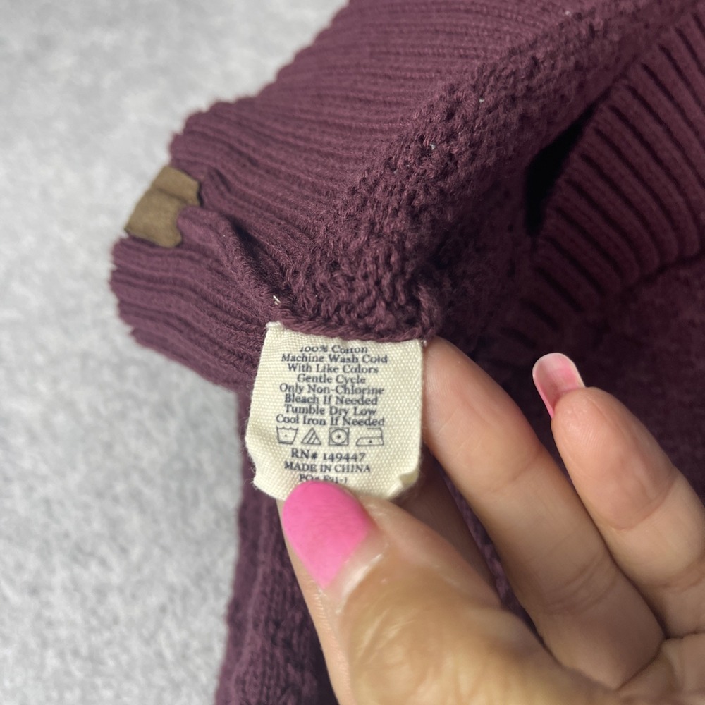 The Normal Brand Textured Crewneck Sweater Mens XXL Cozy Classic Outdoors - Picture 7 of 9